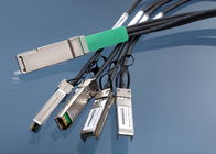 Extrême QSFP + câble cuivre, QSFP+ à SFP+ éventent le câble pour le réseau