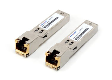 Fonderie optique E1MG-TX compatible d'émetteur-récepteur de SFP du connecteur RJ-45